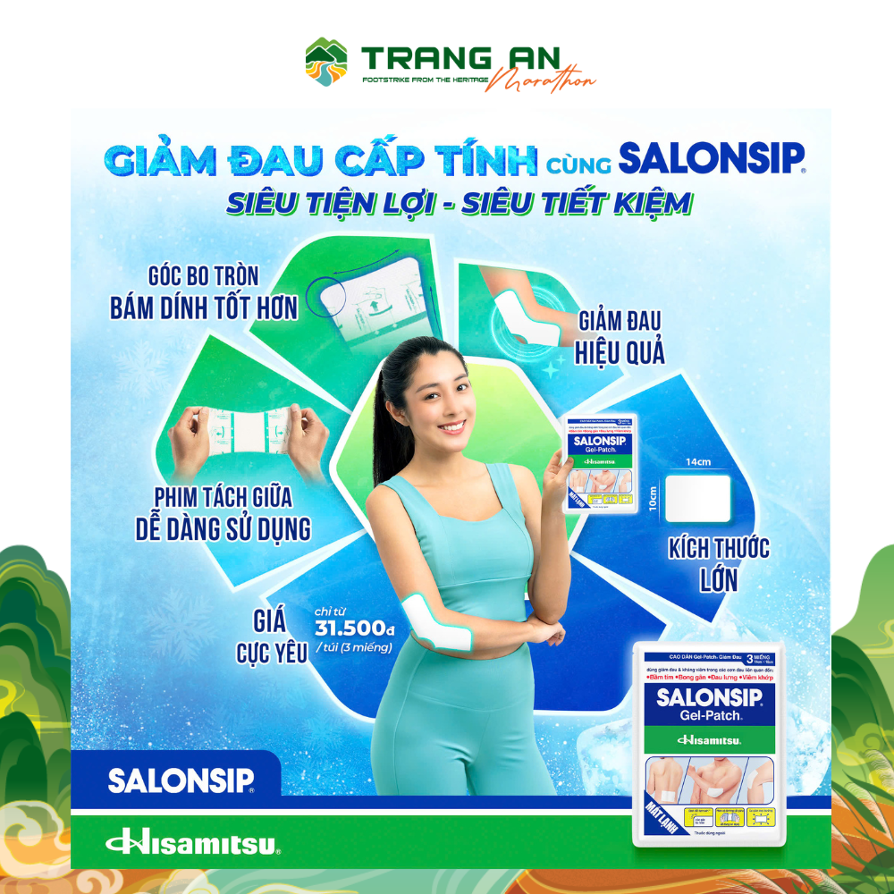 SALONSIP ĐỒNG HÀNH CÙNG TRANG AN MARATHON 2024