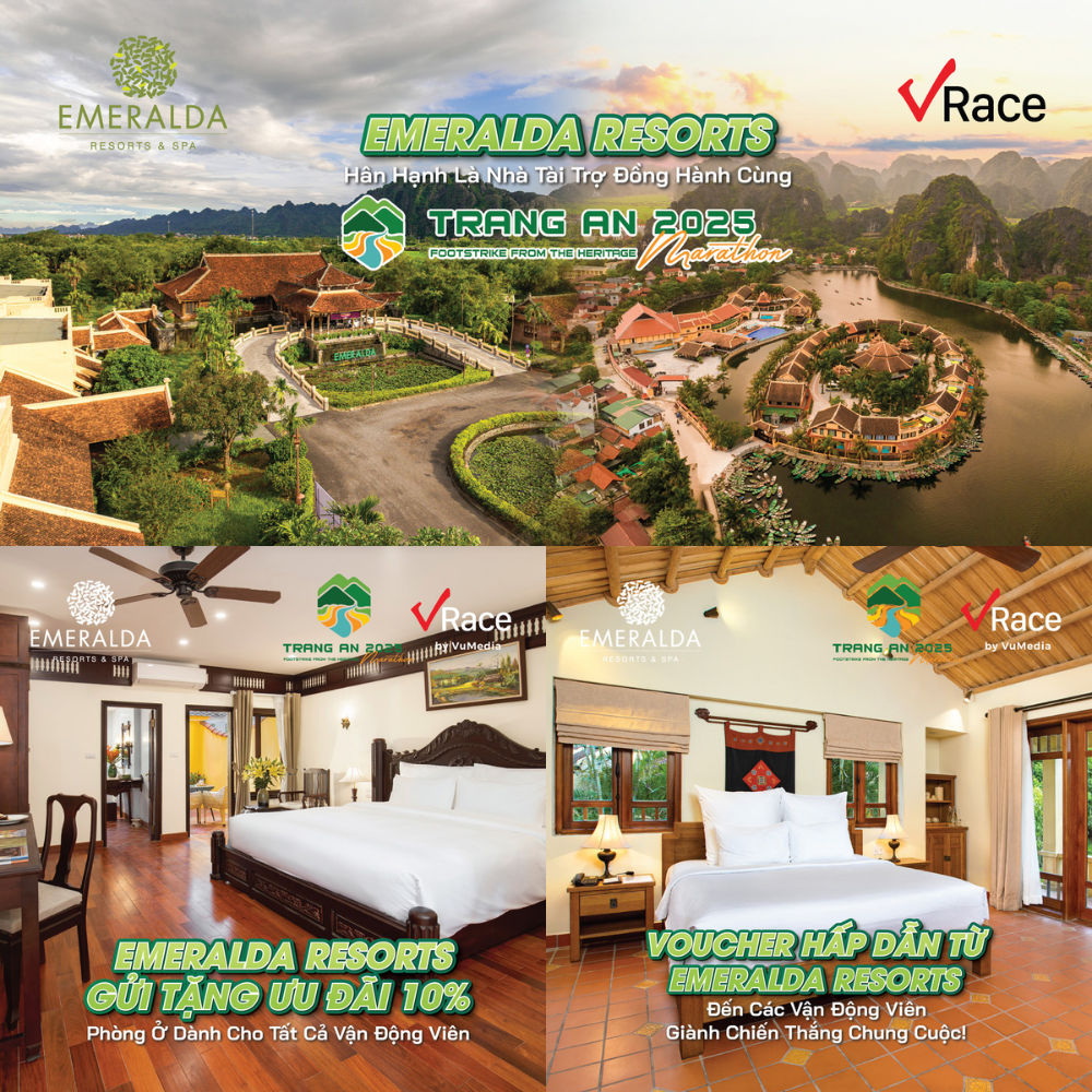 EMERALDA RESORTS ĐỒNG HÀNH CÙNG TRANG AN MARATHON 2025