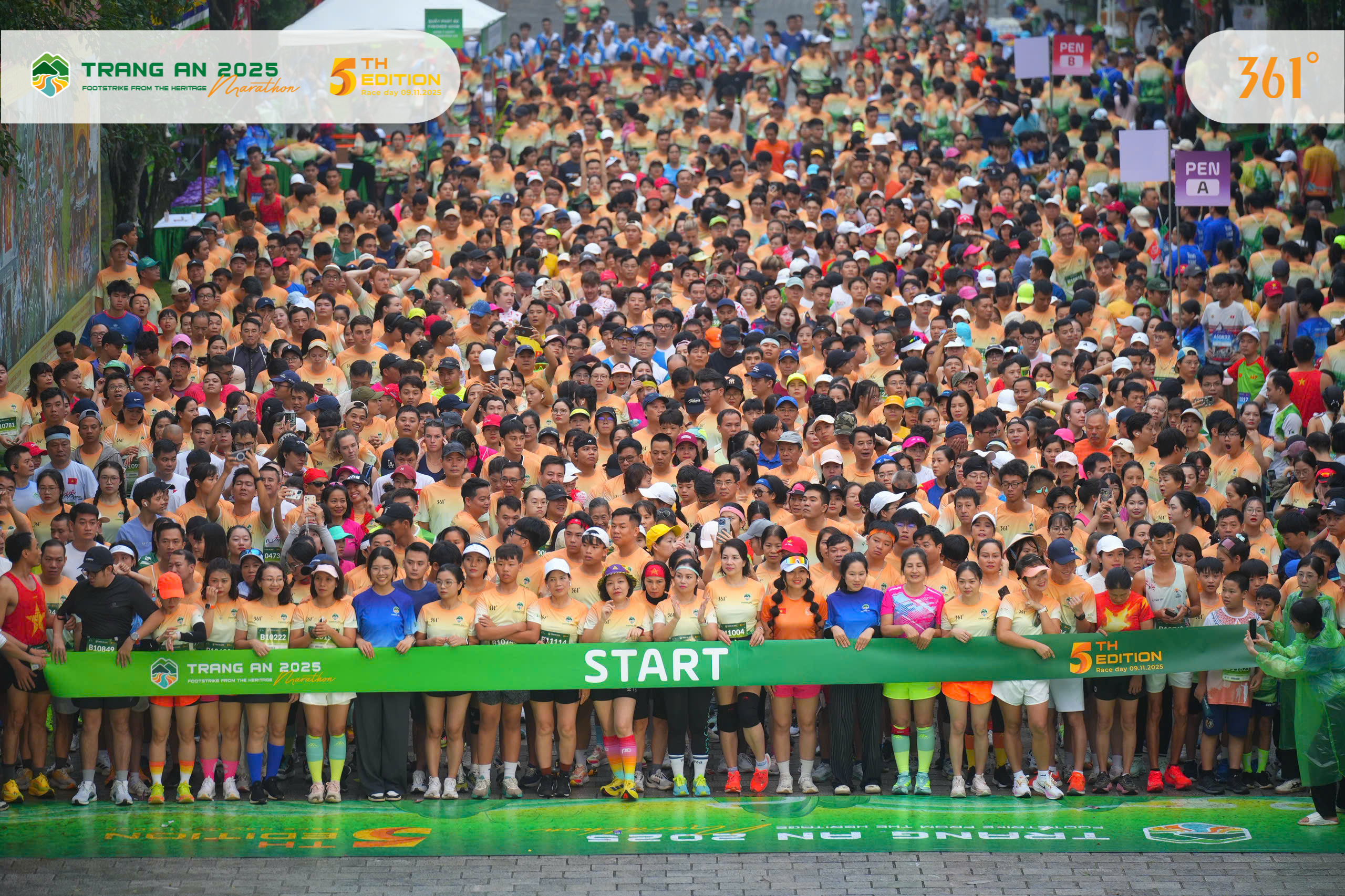 Trang An Marathon 2025 quy tụ hơn 10.000 vận động viên trên cung đường di sản