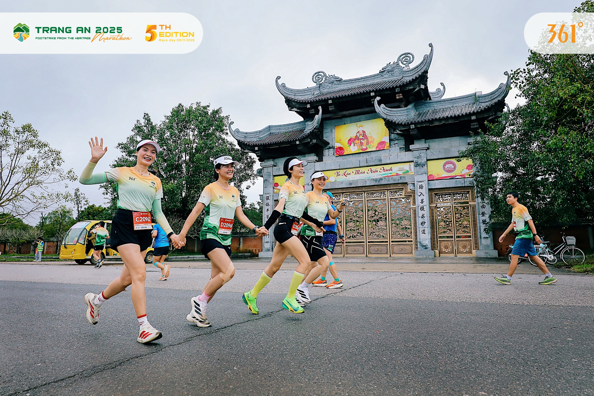 Sôi nổi giải chạy trong lòng di sản